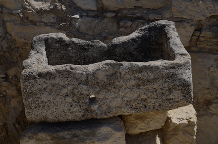 Kourion, Episcopal palace, Sarcophagus