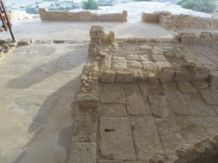 Kourion, Eustolios house, Reconstructed entrance