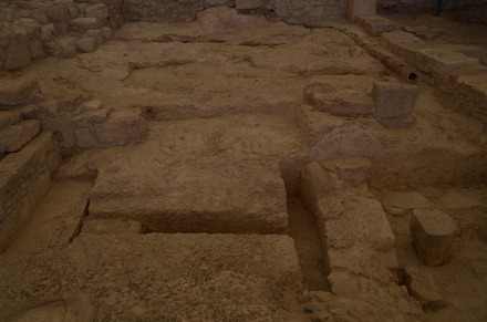 Kourion, Eustolios house, Floor