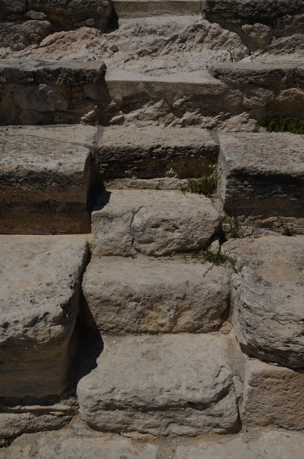 Kourion, Theater, Stairs between the seats
