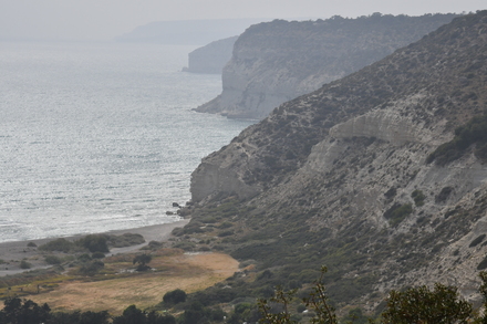 Kourion, Cliffs