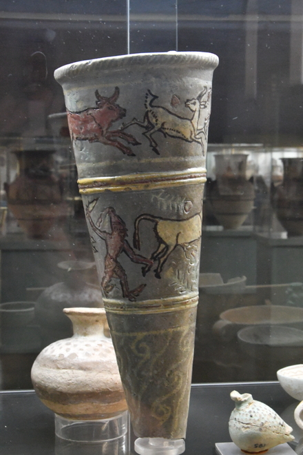 Kition, Rhyton with hunting scene