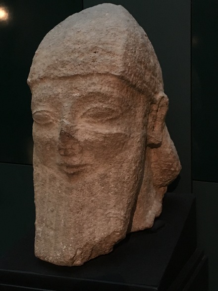 Kition, Head of a bearded Assyrian man