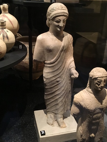 Kition, Statue of a man