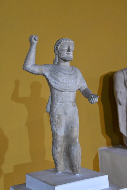Kition, Figurine of Zeus Keraunos as a god of the thunderstorm