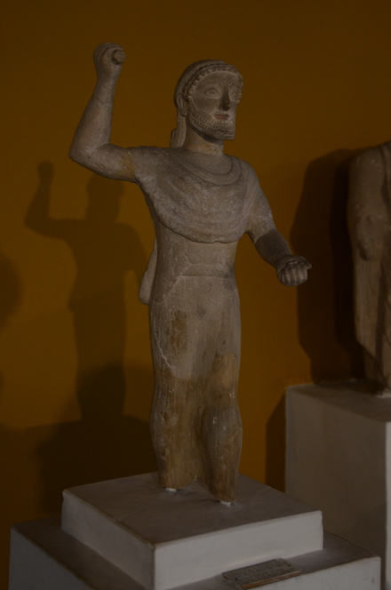 Kition, Figurine of Zeus Keraunos as a god of the thunderstorm