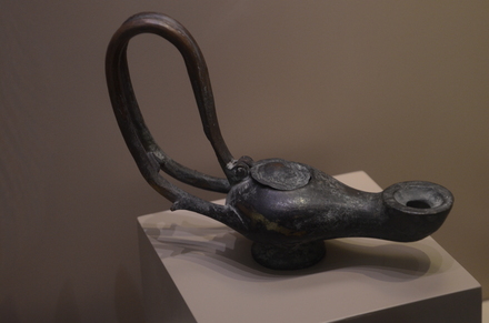 Nicosia, Bronze Byzantine lamp