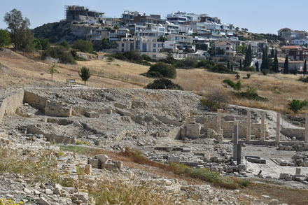Amathous, Agora, General view