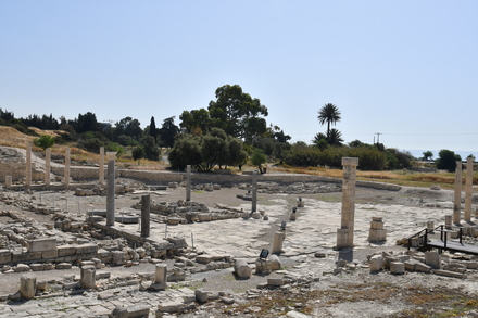 Amathous, Agora, General view