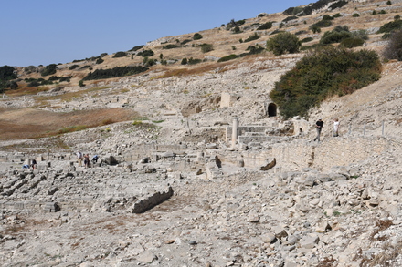 Amathous, Agora, General view