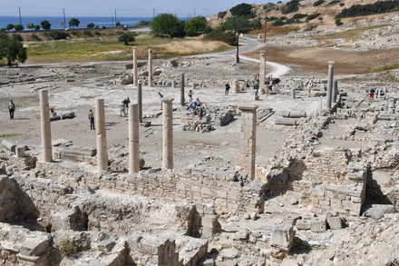 Amathous, Agora, General view