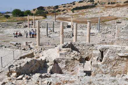 Amathous, Agora, General view