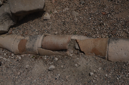 Amathous, Agora, Water conduit