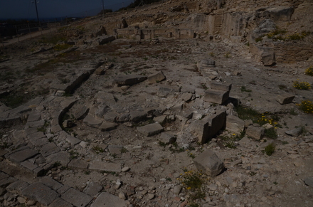Amathous, Foundations of south west basilica