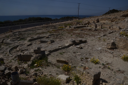 Amathous, Foundations of south west basilica