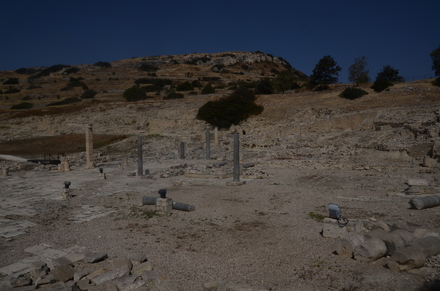 Amathous, General view on the acropolis