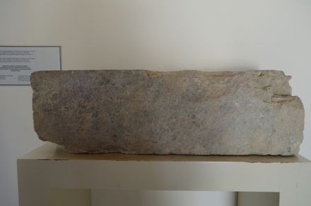 Old Paphos, Dedication to Potamon, son of Algyptos, Governor of the island