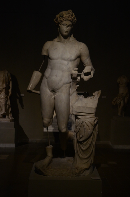 Salamis, Gymnasium, Statue of Apollo