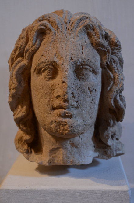 Soloi, Limestone portrait of Alexander