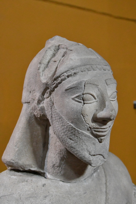 Tamassos, Detail of a bearded votary