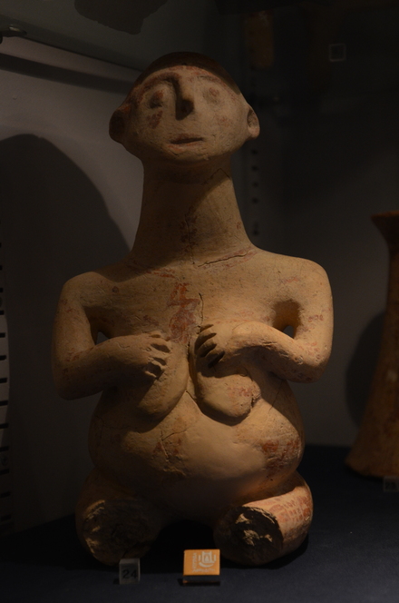 Erimi, Clay female figurine