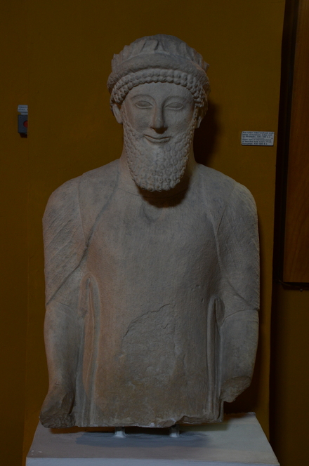 Petrophani, Bust of a bearded man with a wreath