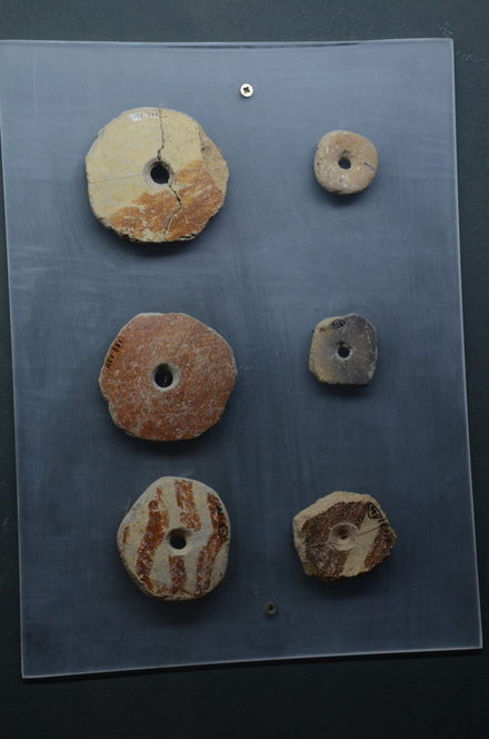 Neolithic pottery disks