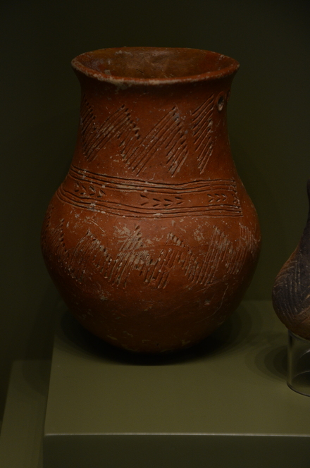 Early Cypriote I red ware jar