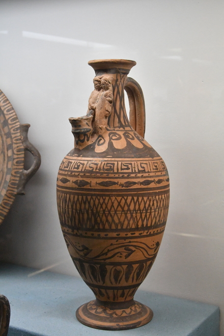 Cypro-Classical I jar with couple