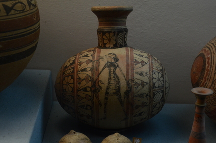 Cypro-Archaic I pottery with Potneia Theron