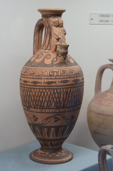 Cypro-Classical I jar with couple