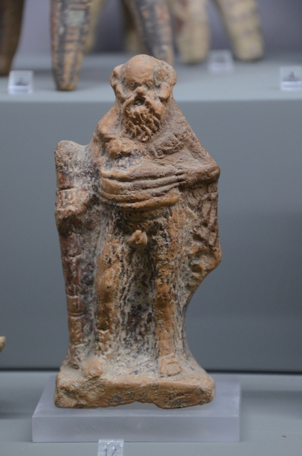 Hellenistic statuette of Silenus