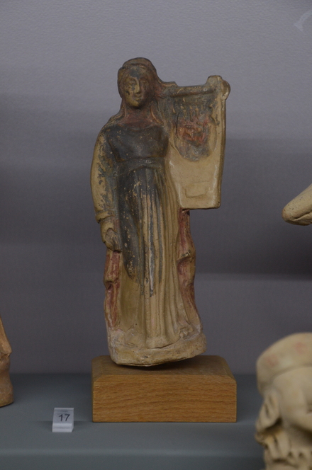 Hellenistic statuette of a lyrist