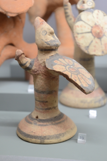  Cypro-Archaic  warrior statuette