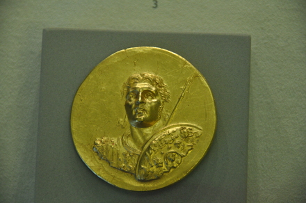 Abukir, Medaillon 3 Alexander the Great frontal