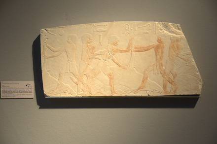 Abusir, Low relief of a sacrifice, fifth dynasty