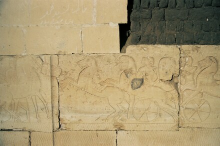 Abydos, Temple for Ramesses II, Relief of the Battle of Kadesh, Chariots