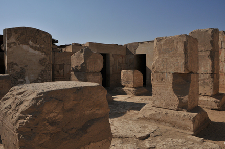 Abydos, Temple of Sety I, Remains of building