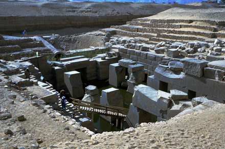 Abydos, Remains of the temple of Osiris