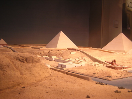 Giza, Pyramids, Model