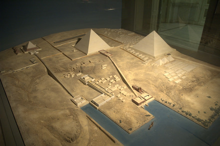 Giza, Pyramids, Model