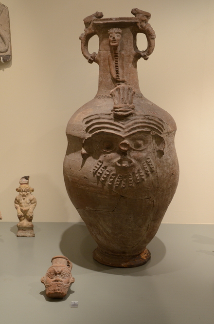 Memphis, Bottle with the face of Bes