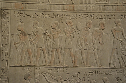 Saqqara, Reliefs from the tomb of Merymery, Peasants