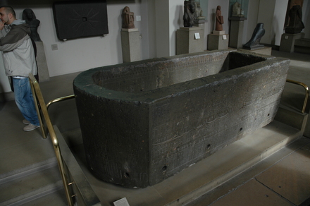 Saqqara, Serapeum, Sarcophagus of Nectanebo II