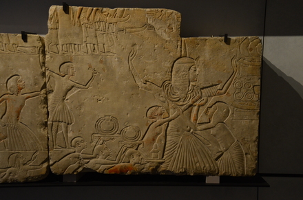 Saqqara, Tomb of Horemheb, Relief, Horemheb decorated