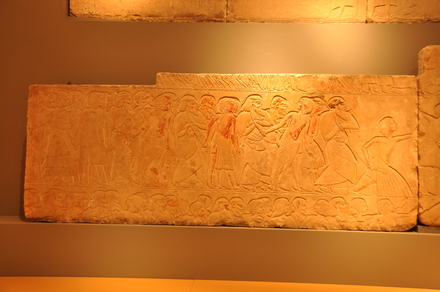 Saqqara, Tomb of Horemheb, Relief, Refugees