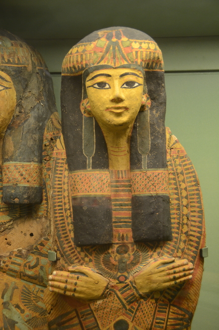 Deir el-Bahari, Bab el-Gasus cache, Sarcophagus of Tay-Heri, Chantress of Amun