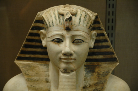 Deir el-Bahari, Mortuary Temple of Mentuhotep II, Portrait of Thutmose III