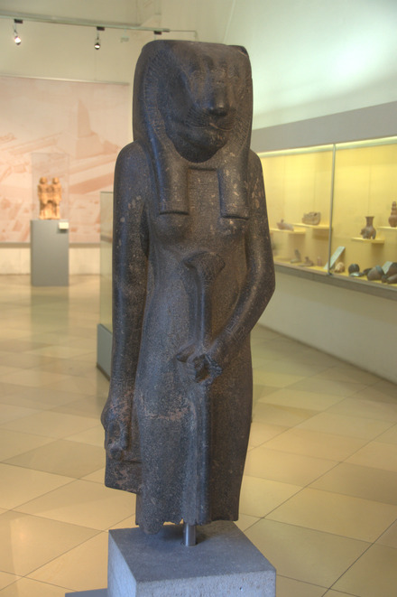 Karnak, Temple of Mut, Statue of Sekhmet