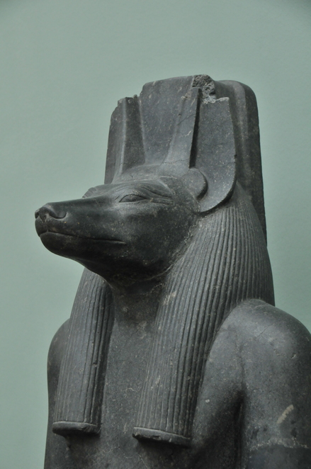 Luxor, Temple, Statue of Anubis